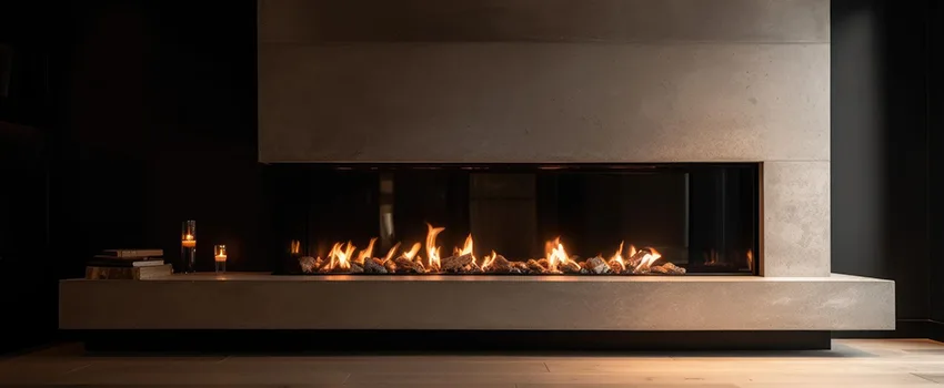 Gas Fireplace Ember Bed Design Services in Mission Bend, Texas