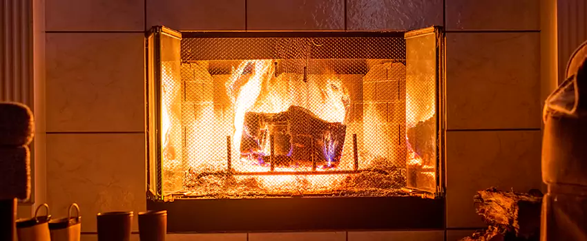 Mendota Hearth Landscape Fireplace Installation in Mission Bend, Texas