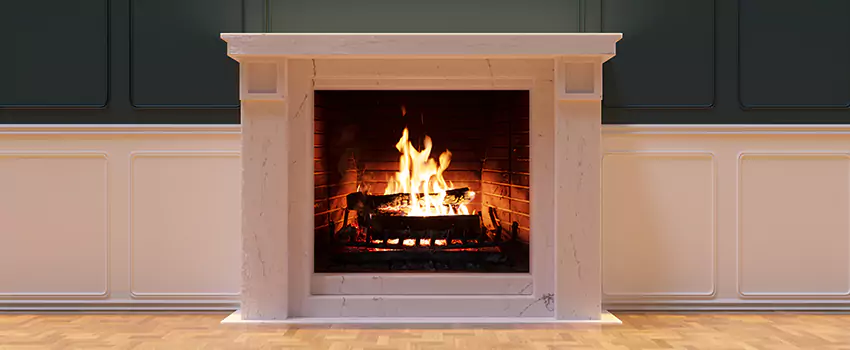 Open Flame Wood-Burning Fireplace Installation Services in Mission Bend, Texas