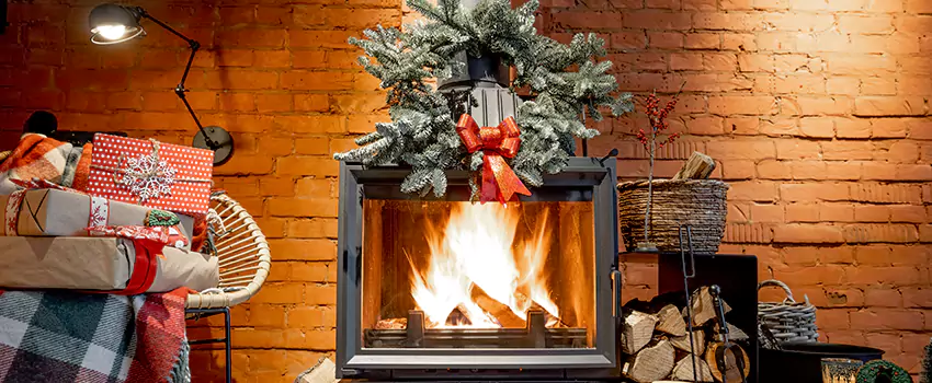Travis Industries Linear Gas Fireplace Installation in Mission Bend, Texas