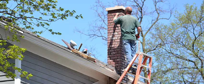 Vinyl and PVC Chimney Flashing Installation in Mission Bend, TX