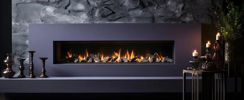 Ember Bed for Ventless Gas Fireplace in Mission Bend, TX