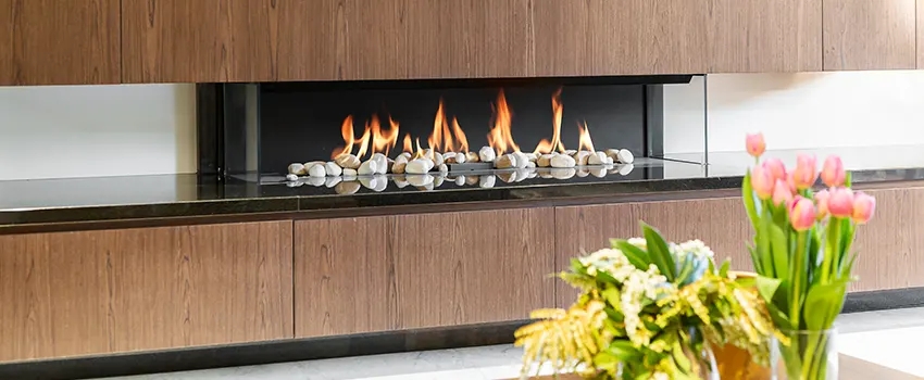 Double-height Fireplace Design Refurbishment in Mission Bend, Texas