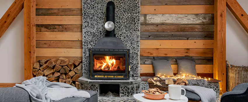 Thelin Hearth Products Direct Vent Gas Stove Fireplace Inspection in Mission Bend, Texas